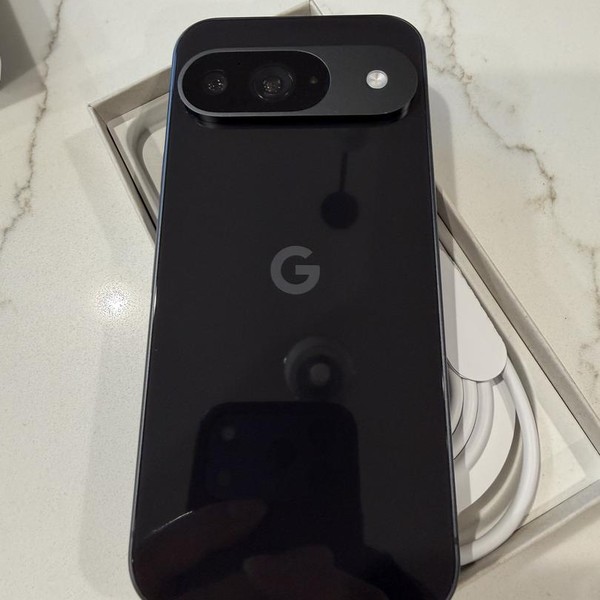 Google Pixel 9 - Unlocked, 128 GB, Obsidian, 12 GB, G2YBB