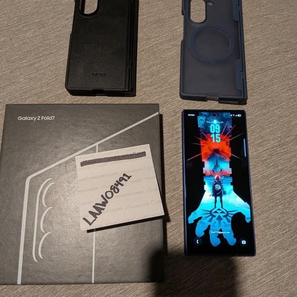 Samsung Galaxy Z Fold7 - Unlocked, Blue Shadow, 512 GB, 12 GB, SM-F966U1