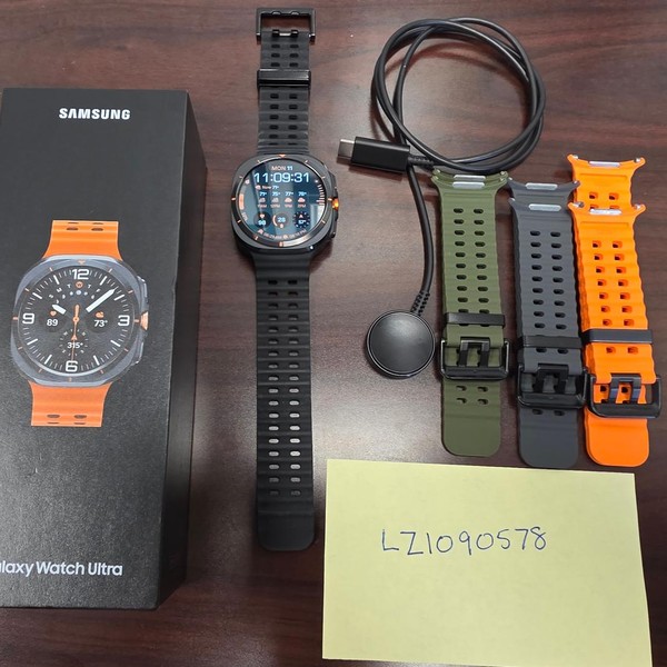 Samsung Galaxy Watch Ultra (2025) - Unlocked, Titanium Gray, SM-L705, 47mm