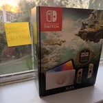 New Nintendo Switch - OLED - 64 GB, White, The Legend of Zelda: Tears of the Kingdom Edition