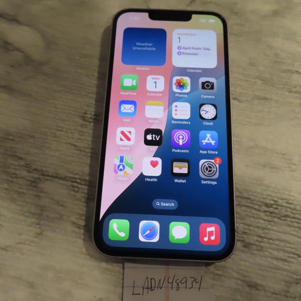 Apple iPhone 14 - Unlocked, 128 GB, Purple, A2649