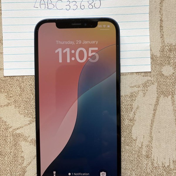 Apple iPhone 12 - Unlocked, Blue, 64 GB, A2172