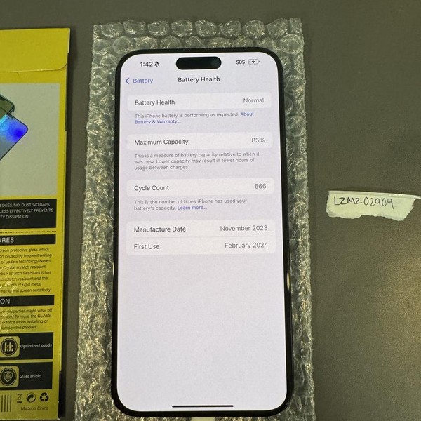 Apple iPhone 15 Pro Max - Unlocked, 256 GB, Blue, A2849