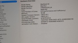 Good
													MacBook Air 2022 - 13" - Apple M2, Midnight, 256 GB, 16 GB, photo 4 of 9