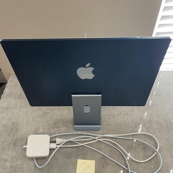 iMac 2021 24 inch - 256 GB, Blue, 8 GB, Apple M1