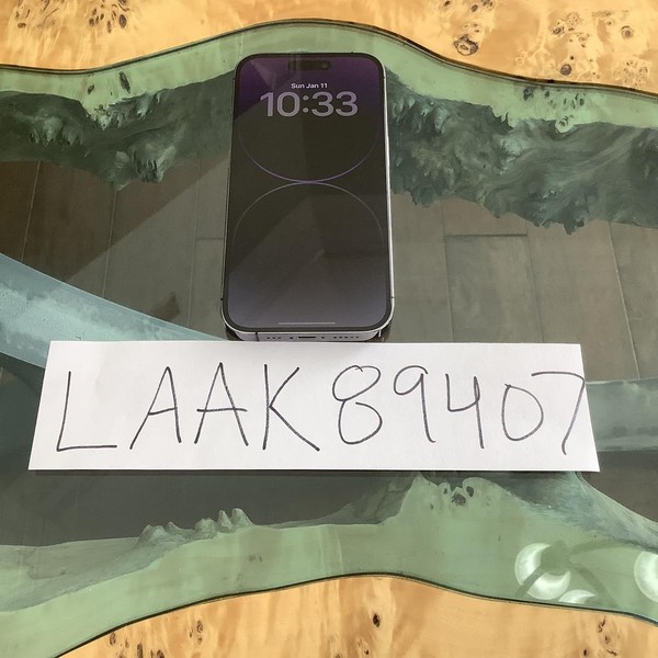 Apple iPhone 14 Pro - Unlocked, 128 GB, Purple, A2650