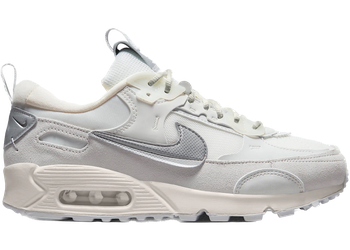 Nike Air Max 90 Futura Summit White Metallic Silver (Women's) for sale