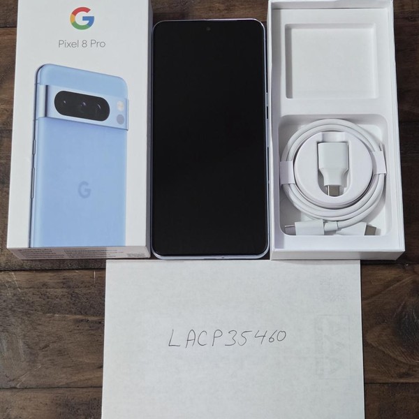 Google Pixel 8 Pro - Verizon, 128 GB, Bay, 12 GB, G1MNW, mmWave 5G