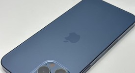 Good
													Apple iPhone 12 Pro Max - Unlocked, Pacific Blue, 128 GB, A2342, photo 3 of 5