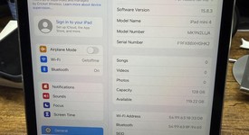 Good
													Apple iPad Mini 4 - Wi-Fi, Gray, 128 GB, photo 3 of 6
