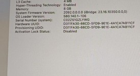 Good
													MacBook Air 2019 - 13" - I5, Gray, 128 GB, 8 GB, photo 4 of 9