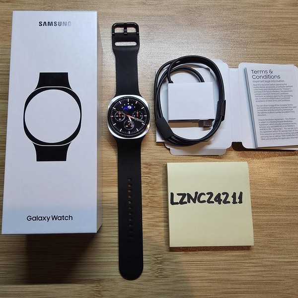 Samsung Galaxy Watch8 - Wi-Fi, Silver, SM-L320, 40mm