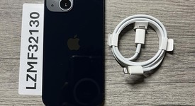 Good
													Apple iPhone 13 Mini - Unlocked, Midnight, 256 GB, A2481, photo 1 of 6