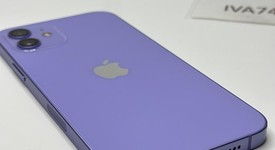 Good
													Apple iPhone 12 - Unlocked, Purple, 256 GB, A2172, photo 4 of 6