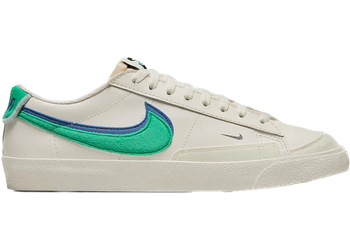 Nike Blazer Low 72 Double Swoosh Sail Green Blue for sale