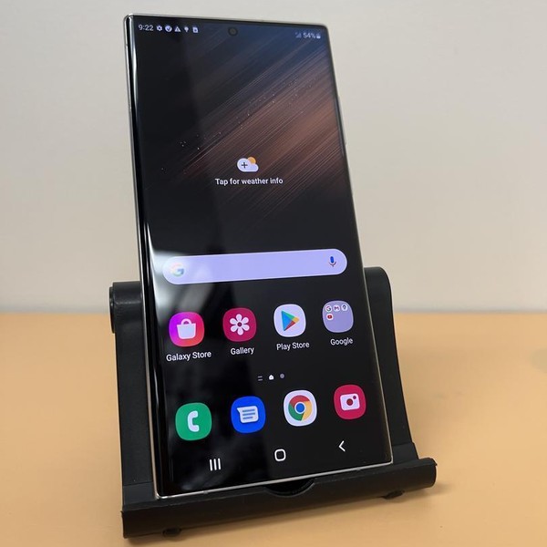 Samsung Galaxy S22 Ultra - Unlocked Non-US, 256 GB, White, 12 GB, SM-S908B/DS