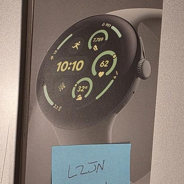 Google Pixel Watch 3 - Unlocked, Hazel, 45mm, LTE