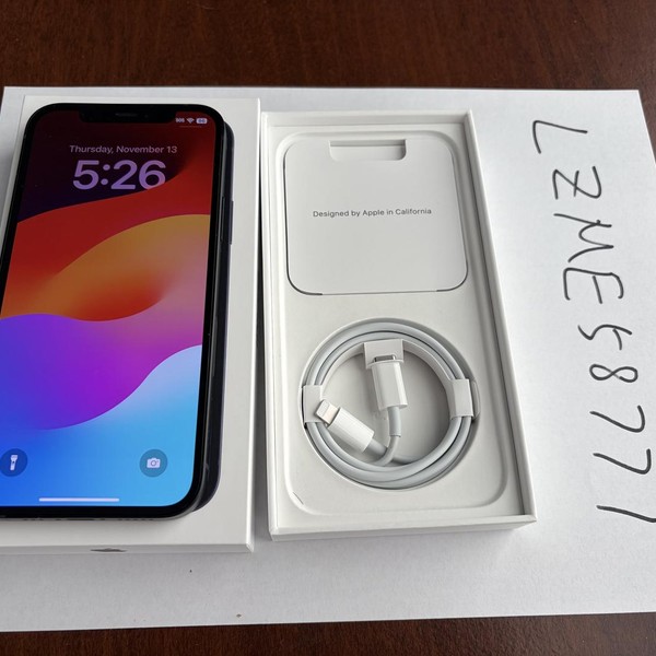 Apple iPhone 12 - Unlocked, 64 GB, Black, A2172