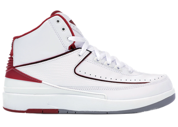 Jordan 2 Retro White Red (2014) for sale