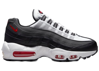 Nike Air Max 95 Recraft White Iron Grey University Red (GS) for sale