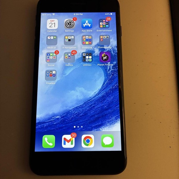 Apple iPhone 8 Plus - Unlocked, 64 GB, Gray, A1897, GSM