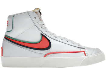 Nike Blazer Mid Infinite White Bright Crimson for sale