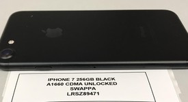 Good
													Apple iPhone 7 - Unlocked, Black, 256 GB, A1660, photo 5 of 7
