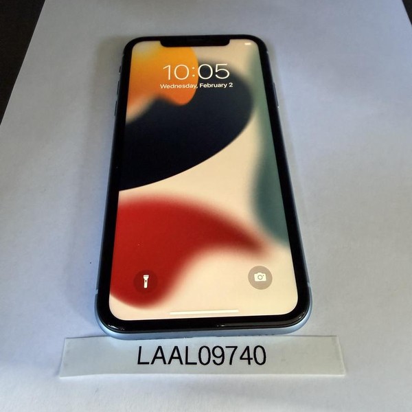 Apple iPhone Xr - Unlocked, 128 GB, Blue, A1984