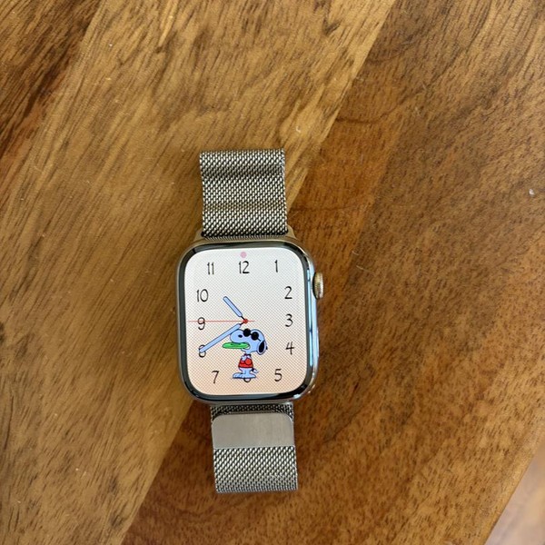 Apple Watch Series 7 45mm - Unlocked, Gold, A2477 - Cellular, Stainless