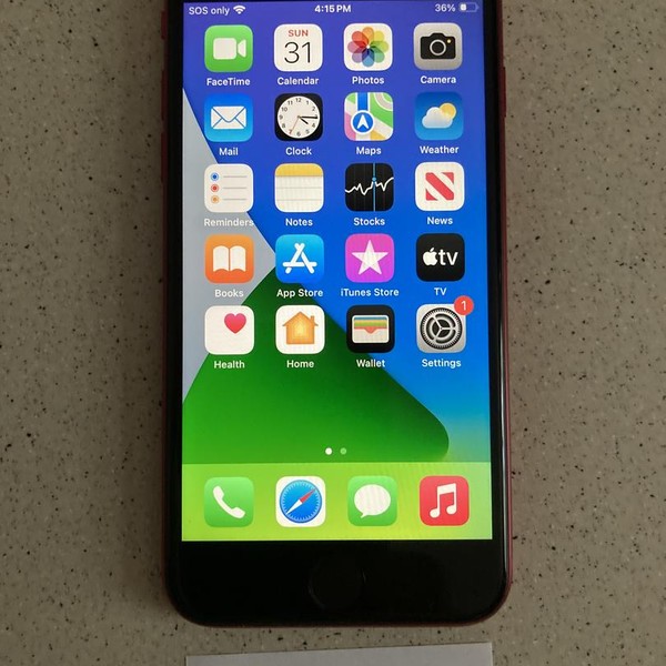 Apple iPhone SE 2nd Gen 2020 - TracFone, 64 GB, Red, A2275