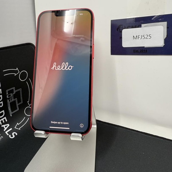 Apple iPhone 14 - Unlocked, 128 GB, Red, A2649