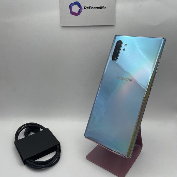 Samsung Galaxy Note 10 Plus - Unlocked, 256 GB, Aura Glow, 12 GB, SM-N975U1