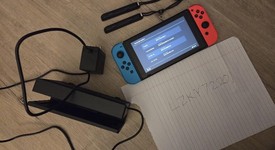 Good
													Nintendo Switch - Red & Blue, 32 GB, photo 4 of 4