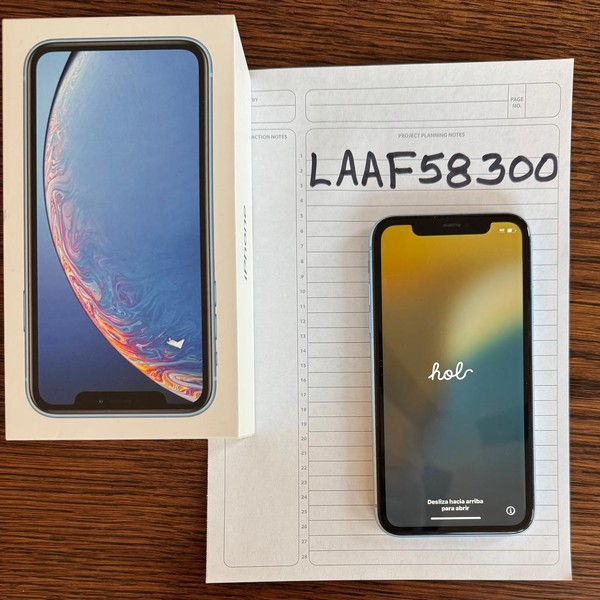 Apple iPhone Xr - Unlocked, 128 GB, Blue, A1984