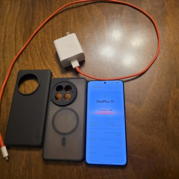 OnePlus 13 - Unlocked, 512 GB, Black Eclipse, 16 GB