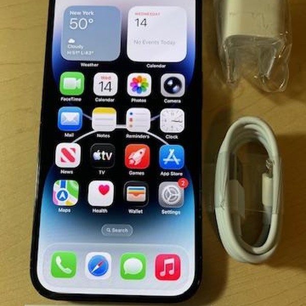 Apple iPhone 14 Pro - Unlocked, 256 GB, Black, A2650