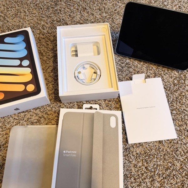 Apple iPad Mini 7th Gen - Unlocked, 128 GB, Blue, A2995