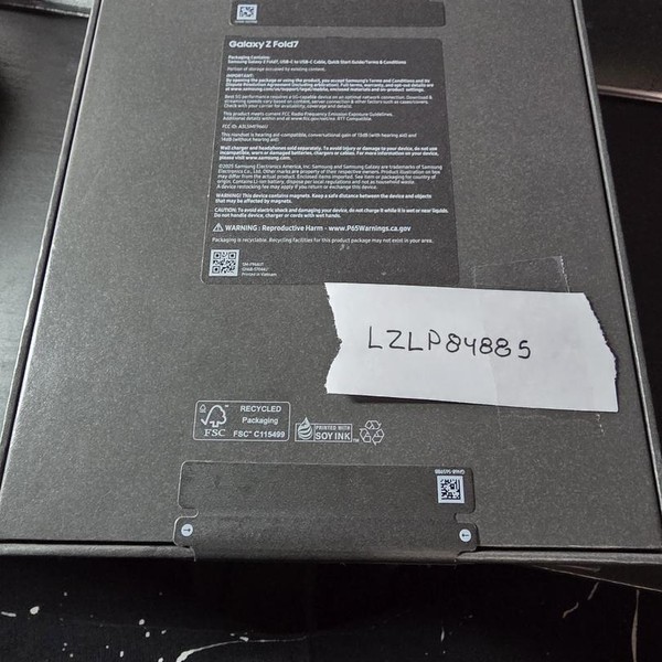 Samsung Galaxy Z Fold7 - Unlocked, 256 GB, Mint, 12 GB, SM-F966U1