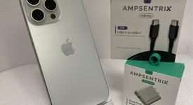 Good
													Apple iPhone 15 Pro Max - Unlocked, White, 256 GB, A2849, photo 1 of 10