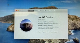 Good
													MacBook Air 2013 - 13" - Silver, 128 GB, 4 GB, photo 2 of 11
