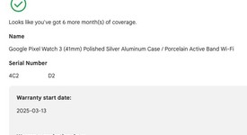 Good
													Google Pixel Watch 3 - Wi-Fi, Silver, 41mm, Wi-Fi, photo 2 of 9