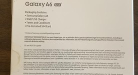 New
													Samsung Galaxy A6 - Sprint, Black, 32 GB, 3 GB, photo 2 of 2