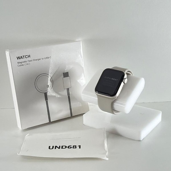 Apple Watch SE (2nd Gen) 40mm - Starlight, A2722 - GPS, Aluminum