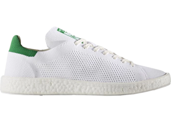 adidas Stan Smith Boost Primeknit White Green for sale