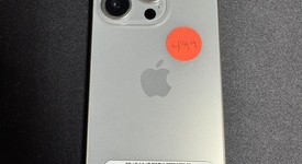 Good
													Apple iPhone 15 Pro - Unlocked, Natural, 256 GB, A2848, photo 1 of 6