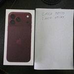 New Apple iPhone 18 Pro Max - Unlocked, 256 GB, Burgundy, a3473
