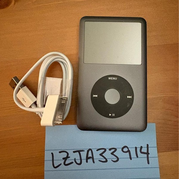 Apple iPod Classic 7th Gen 2009 - 160 GB, Black