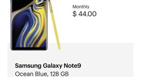 New
													Samsung Galaxy Note 9 - Sprint, Blue, 128 GB, 6 GB, SM-N960U, photo 6 of 6