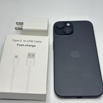 Good Apple iPhone 15 - Unlocked, 128 GB, Black, A2846