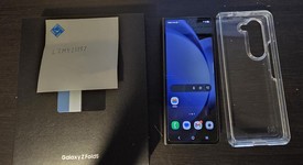 Good
													Samsung Galaxy Z Fold5 - Unlocked, Blue, 512 GB, 12 GB, SM-F946U1, photo 1 of 13